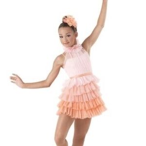 Weissman Breathe Me Ballet Pink Dance Costume Size Small Adult 9156 D8